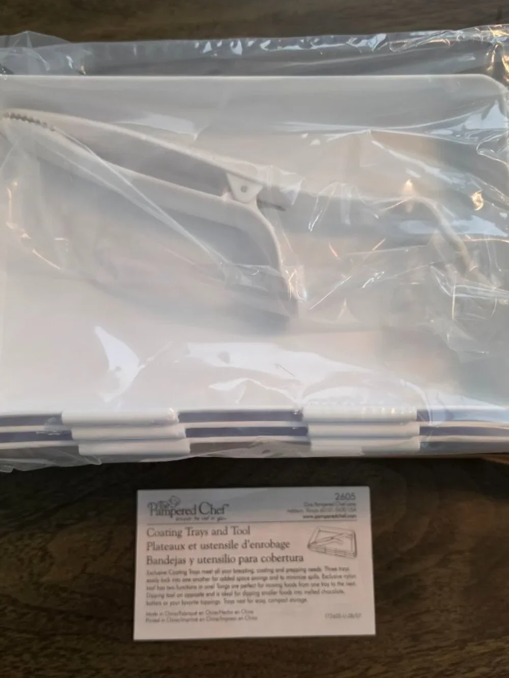 The Pampered Chef Coating Trays & Tool
